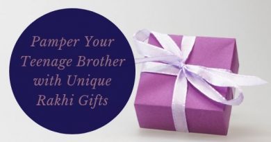 Pamper Your Teenage Brother with Unique Rakhi Gifts
